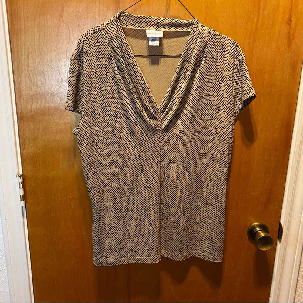 Jacklyn Smith Cowl necked Top